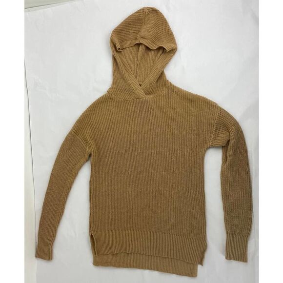 Cynthia Rowley Hooded Waffle Knit Tunic Sweater - Women's Size Small - Picture 4 of 10